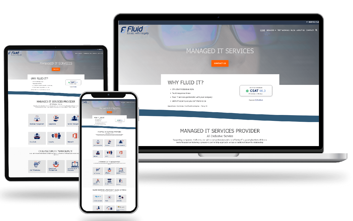 Fluid IT - website
