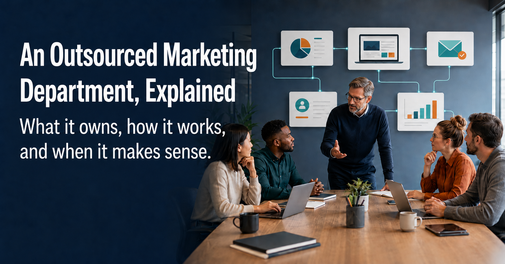 What Does an Outsourced Marketing Department Actually Do?